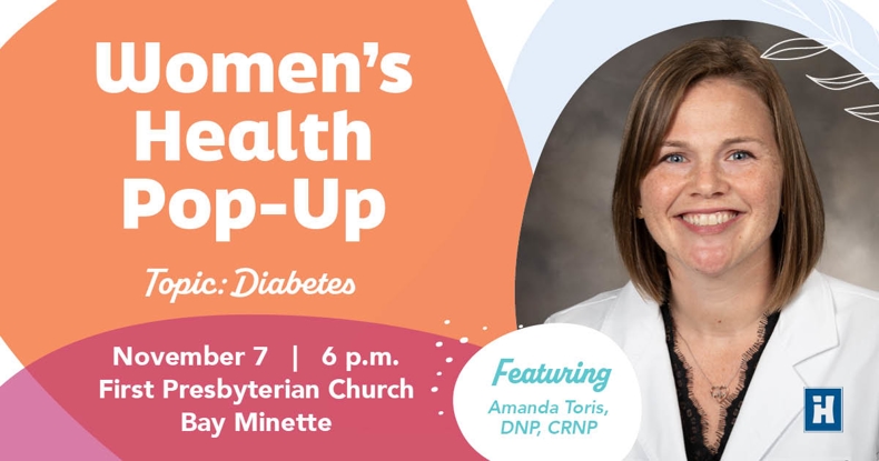 Women's Health Pop-Up | Diabetes