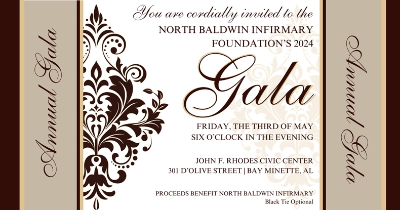 North Baldwin Infirmary Foundation 2024 Gala