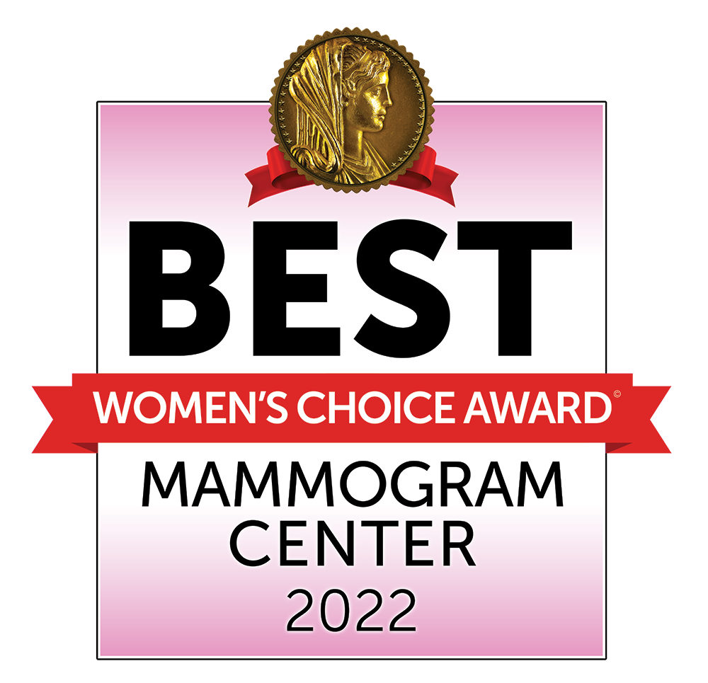 Women's Choice Award Best Mammogram Center - 2022