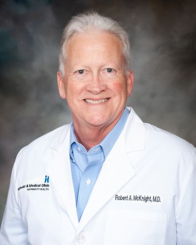 Robert A McKnight MD
